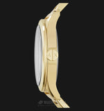 Armani Exchange Nico Analog Black Dial Gold Steel Strap Watch For Men - AX2328 Authentic Buy Shop Now