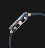 Guess Cosmic Multifunction Blue Dial Blue Silicone Strap Watch For Women - GW0466L2 Authentic Buy Shop Now