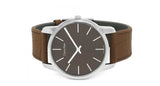 Calvin Klein City Brown Dial Brown Leather Strap Watch for Men - K2G211GK Authentic Buy Shop Now