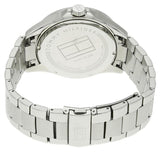 Tommy Hilfiger Erik Chronograph Blue Dial Silver Steel Strap Watch for Men - 1791366 Authentic Buy Shop Now