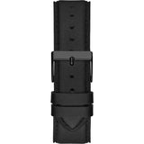 Guess Analog Quartz Black Dial Black Leather Strap Watch For Men - GW0389G4 Authentic Buy Shop Now