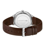 Lacoste Club Blue Dial Brown Leather Strap Watch for Men - 2011227 Authentic Buy Shop Now