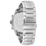 Tommy Hilfiger Jimmy Chronograph Quartz Blue Dial Silver Steel Strap Watch For Men - 1791949 Authentic Buy Shop Now