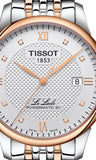 Tissot T Classic Le Locle Powermatic 80 Silver Dial Two Tone Steel Strap Watch For Men - T006.407.22.036.00 Authentic Buy Shop Now