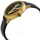 Versace Virtus Quartz Black Dial Black Leather Strap Watch for Women - VEHC00119 Authentic Buy Shop Now