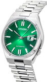 Citizen Tsuyosa Automatic Green Dial Silver Steel Strap Watch For Men - NJ0150-81X Authentic Buy Shop Now