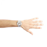Maserati Tradizione White Dial Two Tone Stainless Steel Strap Watch For Men - R8873625001 Authentic Buy Shop Now
