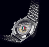 Breitling Chronomat B01 42 Six Nations Italy Blue Dial Silver Steel Strap Watch for Men - AB0134A41C1A1 Authentic Buy Shop Now