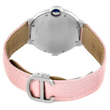 Cartier Ballon Bleu De Cartier Pink Dial Pink Leather Strap Watch for Women - WSBB0007 Authentic Buy Shop Now