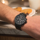 Tommy Hilfiger Daniel Black Dial Black Steel Strap Watch for Men - 1710383 Authentic Buy Shop Now