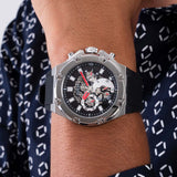 Guess Third Grear Multi Function Black Dial Black Rubber Strap Watch for Men- GW0334G1 Authentic Buy Shop Now
