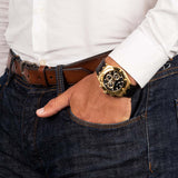 Guess Continental Black Dial Black Rubber Strap Watch for Men - GW0262G2 Authentic Buy Shop Now