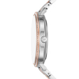 Michael Kors Pyper Quartz White Dial Two Tone Steel Strap Watch For Women - MK4667 Authentic Buy Shop Now