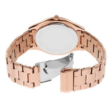Michael Kors Slim Runway Analog Rose Gold Dial Rose Gold Steel Strap Watch For Women - MK4733 Authentic Buy Shop Now