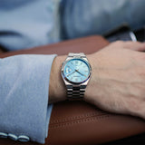 Citizen Tsuyosa Automatic Turquoise Dial Silver Steel Strap Watch For Men - NJ0151-88M Authentic Buy Shop Now