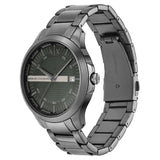 Armani Exchange Hampton Chronograph Grey Dial Grey Steel Strap Watch For Men - AX2194 Authentic Buy Shop Now