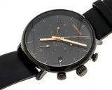 Calvin Klein High Noon Black Dial Black Leather Strap Watch for Men - K8M274CB Authentic Buy Shop Now