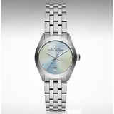 Marc Jacobs Peeker Blue Dial Silver Steel Strap Watch for Women - MBM3376 Authentic Buy Shop Now