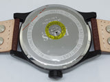 Hugo Boss Aeroliner Maxx Black Dial Brown Leather Strap Watch For Men - 1513079 Authentic Buy Shop Now