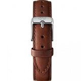 Daniel Wellington Classic Petite St Mawes White Dial Brown Leather Strap Watch For Women - DW00100187 Authentic Buy Shop Now