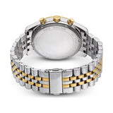 Michael Kors Lexington Silver Dial Two Tone Steel Strap Watch for Men - MK8344 Authentic Buy Shop Now