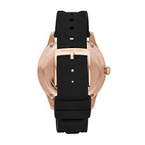 Michael Kors Runway Quartz Black Dial Black Silicone Strap Watch For Women - MK6852 Authentic Buy Shop Now