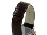 Hugo Boss Ikon White Dial Brown Leather Strap Watch for Men - 1513174 Authentic Buy Shop Now