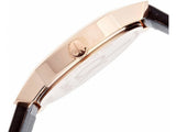 Calvin Klein City White & Gold Dial Brown Leather Strap Watch For Women - K2G23620 Authentic Buy Shop Now