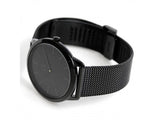 Calvin Klein Minimal Black Dial Black Mesh Bracelet Watch for Men - K3M214B1 Authentic Buy Shop Now