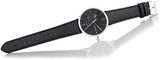 Tommy Hilfiger Brooklyn Black Dial Black Leather Strap Watch for Men - 1791509 Authentic Buy Shop Now