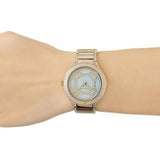 Michael Kors Kerry Mother of Pearl Dial Gold Steel Strap Watch for Women - MK3481 Authentic Buy Shop Now