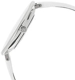 Calvin Klein Rise White Grey Dial White Leather Strap Watch for Women - K7A231L6 Authentic Buy Shop Now