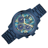 Guess Sunrise Multifunction Blue Dial Blue Steel Strap Watch for Women - W0448L10 Authentic Buy Shop Now