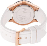 Guess Jet Setter White Dial White Rubber Strap Watch for Women - W0564L1 Authentic Buy Shop Now