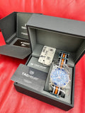 Tag Heuer Formula 1 Quartz Chronograph Blue Dial Two Tone NATO Strap Watch for Men - CAZ1010.FC8196 Authentic Buy Shop Now