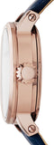 Fossil Original Boyfriend Skeleton White Dial Blue Leather Strap Watch for Women - ME3086 Authentic Buy Shop Now