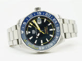 Tag Heuer Aquaracer Caliber 5 Match Timer Shinji Kagawa Edition Blue Dial Silver Steel Strap Watch for Men - WAY201H.BA0927 Authentic Buy Shop Now
