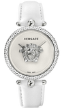 Versace Palazzo Empire White Dial White Leather Strap Watch for Women - VCO010017 Authentic Buy Shop Now