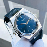 Tissot PRX Blue Dial Blue Leather Strap Watch for Men - T137.410.16.041.00 Authentic Buy Shop Now