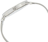 Calvin Klein Even Black Dial Silver Mesh Bracelet Watch for Women - K7B21121 Authentic Buy Shop Now