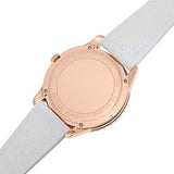 Michael Kors Runway Quartz White Dial White Rubber Strap Watch For Women - MK6853 Authentic Buy Shop Now