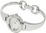 Gucci Guccissima Quartz Silver Dial Silver Steel Strap Watch For Women - YA134511 Authentic Buy Shop Now