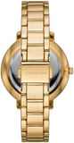 Michael Kors Tibby Multifunction Analog Black Dial Gold Steel Strap Watch for Women - MK4684 Authentic Buy Shop Now