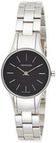 Calvin Klein Simplicity Black Dial Silver Steel Strap Watch for Women - K4323130 Authentic Buy Shop Now