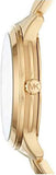 Michael Kors Runway Mercer Crystals Gold Dial Gold Steel Strap Watch For Women - MK6714 Authentic Buy Shop Now