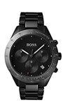 Hugo Boss Talent Black Ceramic Dial Black Steel Strap Watch for Men - 1513581 Authentic Buy Shop Now