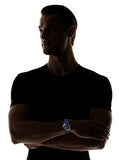 Burberry The City Sport Chronograph Black Dial Blue Rubber Strap Watch For Men - BU9807 Authentic Buy Shop Now