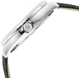 Michael Kors Benning Three Hand Silver Dial Blue Leather Strap Watch For Men - MK8930 Authentic Buy Shop Now