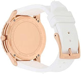 Michael Kors Runway Quartz White Dial White Rubber Strap Watch For Women - MK6853 Authentic Buy Shop Now