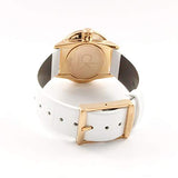Calvin Klein Accent White Dial White Leather Strap Watch for Women - K2Y2Y6KW Authentic Buy Shop Now